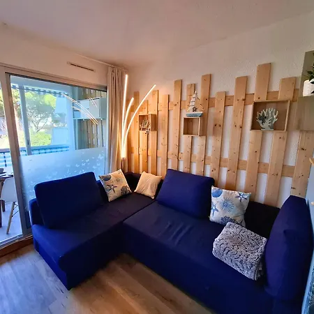 Apartmán La Fregate Port Camargue - Proche Plage, Parking, Wifi, Velos